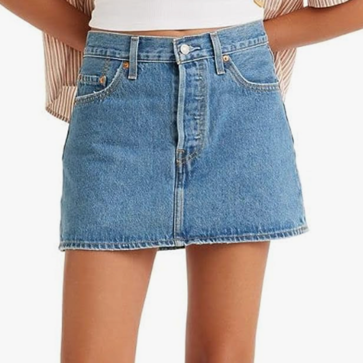 10 Best Denim Skirts for Fall 2023: Shop Denim Maxi Skirts